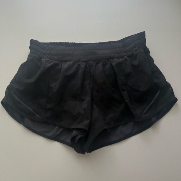 Lululemon Hotty Hot Shorts II 2.5” Heritage Camo Deep Coal Size 8 - Picture 1 of 5